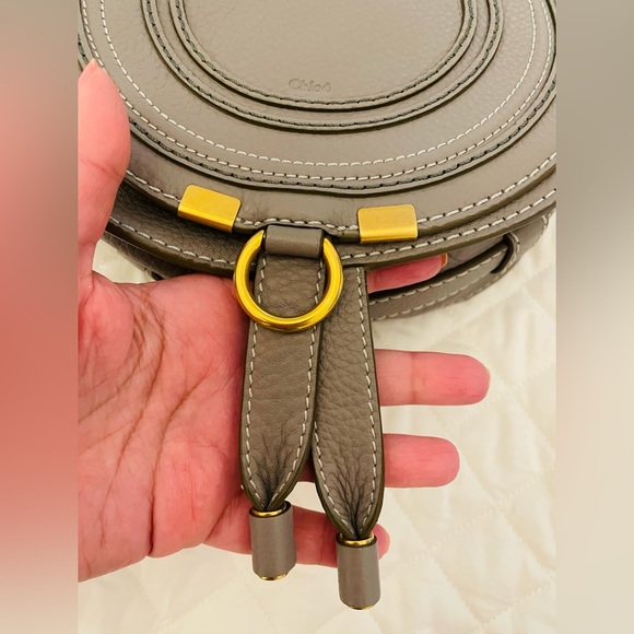 Chloe Small Marcie leather sadle bag. Authentic. No filter .Great condition - Picture 2 of 15
